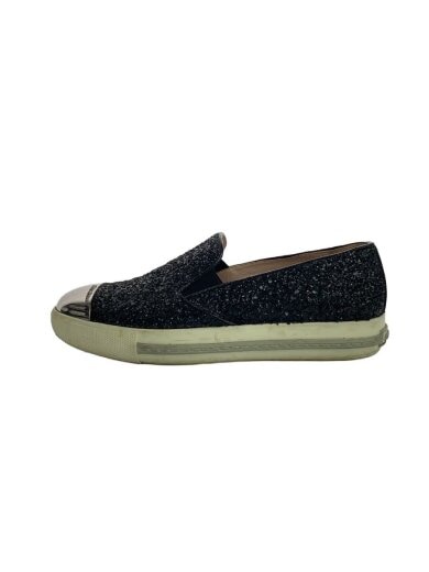 商品画像：シューズ/35/BLK/グリッター/スリッポン/ラメ 1