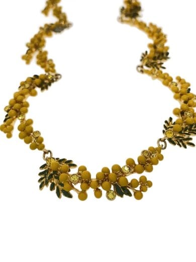 商品画像：VANDOME BOUTIQUE/ネックレス/--/YLW/トップ無/レディース/ミモザ 1