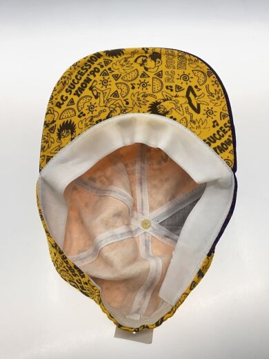 商品画像：キャップ/--/コットン/YLW/総柄/メンズ 4