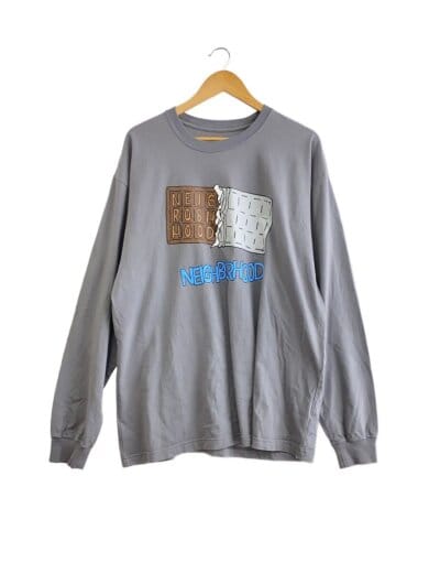 商品画像：長袖Tシャツ/XL/コットン/GRY// 1