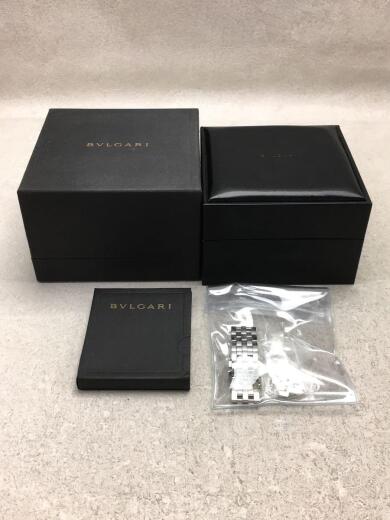 画像：BVLGARIダイバーズウォッチ/自動巻腕時計/ステンレス/BLK/SLV/SS/デイト/クロノメーター//DIAGONO ディアゴノ 200M ドットインデックス6