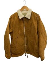 レザーコーチジャケット/XL/牛革/CML/11-18-3702-202