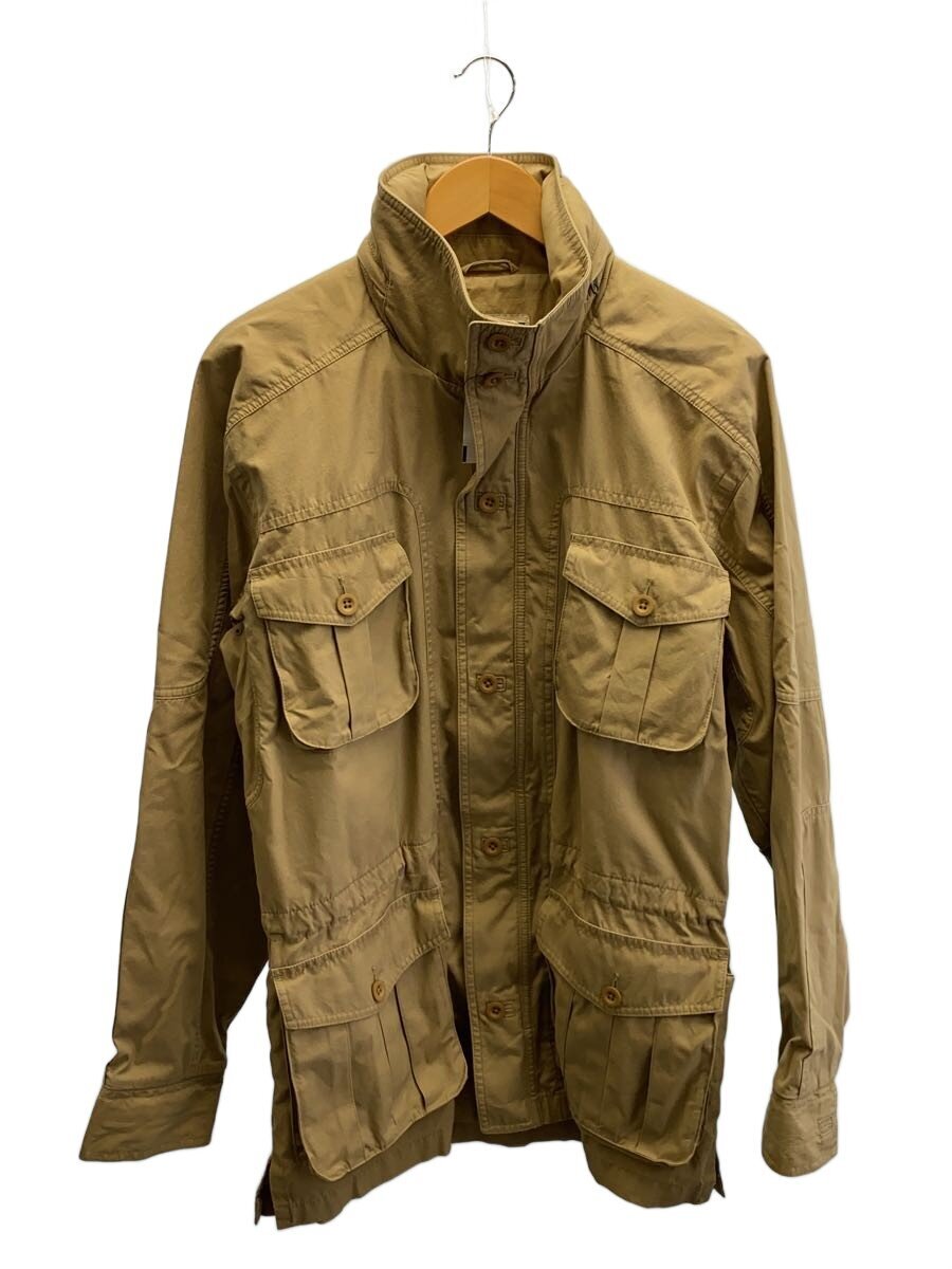 L.L.Bean / ミリタリージャケット/S/コットン/BEG/無地/0 CFD4