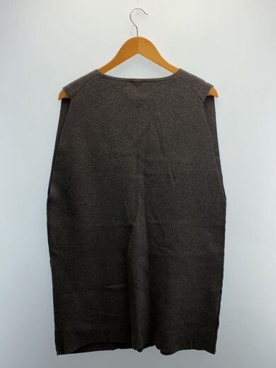 商品画像：ニットベスト(薄手)/--/ポリエステル/GRY/無地/22-080-200-9301-4-0 2