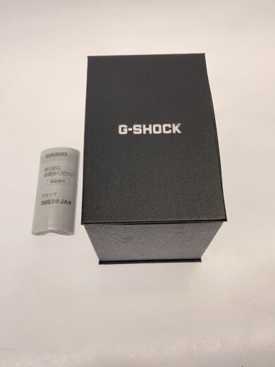 商品画像：クォーツ腕時計_G-SHOCK/アナログ/ラバー/BLK/BLK 6