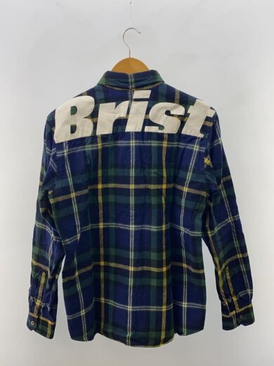 画像：F.C.R.B.(F.C.Real Bristol)ネルシャツ/L/コットン/NVY/FCRB-1920732