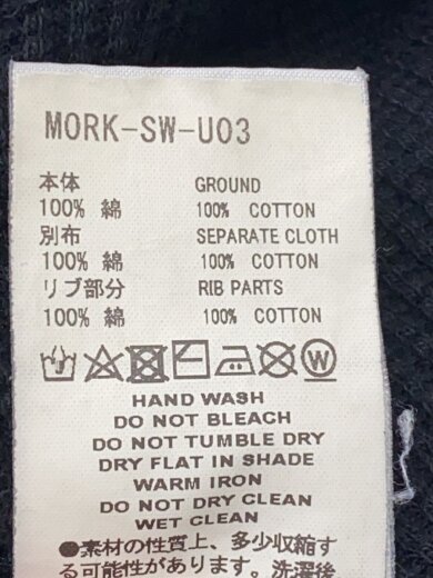 商品画像：パーカー/5/コットン/BLK/work-sw-u03 5