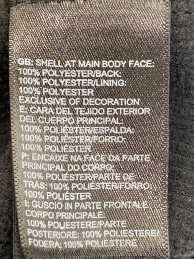 商品画像：ベスト/XL/ポリエステル/BLK/無地/NF0A3LGZ 4