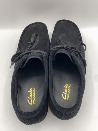 画像：Clarksシューズ/US9.5/BLK/スウェード/118263