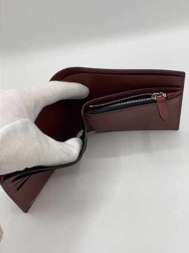 商品画像：2つ折り財布/レザー/BLK/メンズ/L3001407 6