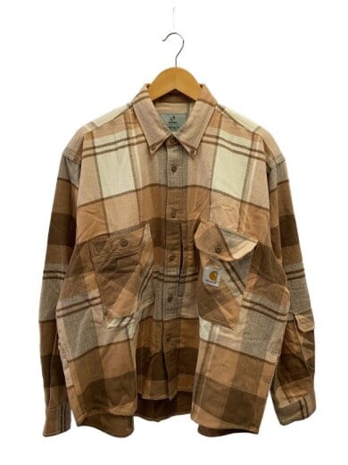 商品画像：ネルシャツ/L/コットン/BEG/A242060 1