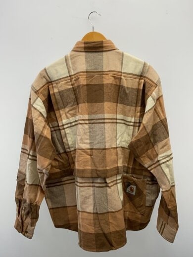 商品画像：ネルシャツ/L/コットン/BEG/A242060 2