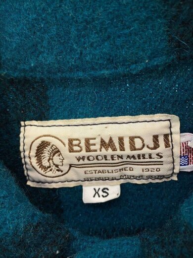 商品画像：長袖シャツ/XS/ウール/BLU/チェック 3