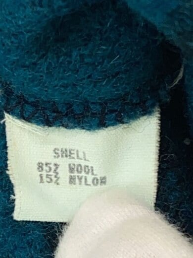 商品画像：長袖シャツ/XS/ウール/BLU/チェック 4