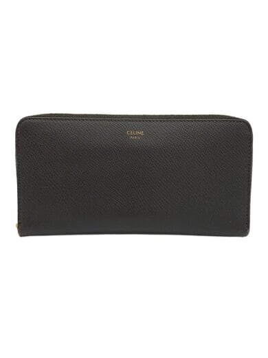 商品画像：長財布/レザー/GRY/レディース 1