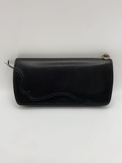 商品画像：長財布/レザー/BLK/メンズ 2