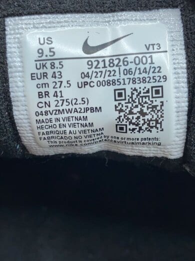 商品画像：AIR MAX 97/エアマックス/ブラック/921826-001/27.5cm/BLK// 5