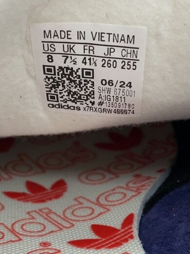 商品画像：JAVA_ジャワ/26cm/NVY/スウェード 5