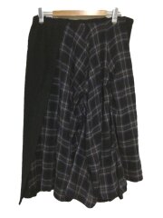 regulation/スカート/2/ウール/ネイビー/チェック