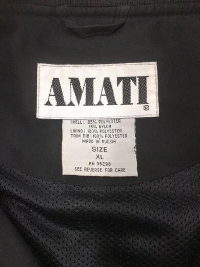 画像：その他ブランドAMATI/ジャケット/XL/ポリエステル/ブラック3