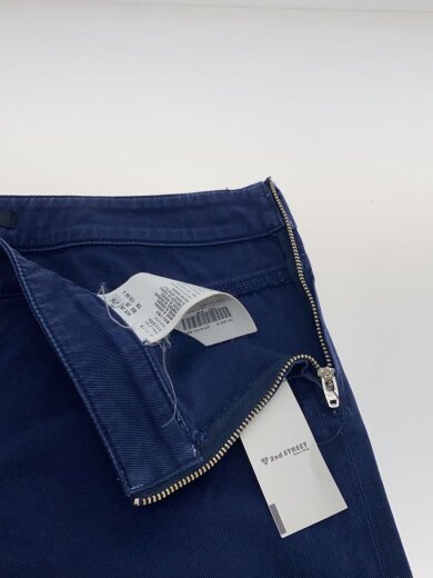 画像：PRADAスキニーパンツ/26/コットン/ネイビー/無地3