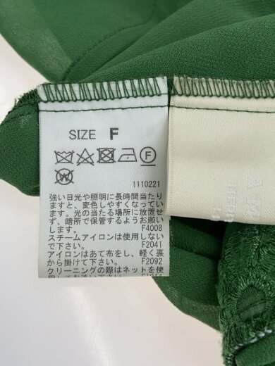商品画像：ノースリーブワンピース/FREE/ポリエステル/GRN/02110420350// 4