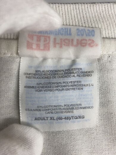 商品画像：R/Tシャツ/XL/コットン/WHT 4