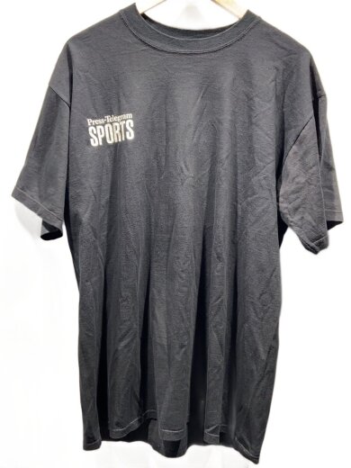 商品画像：R/USA製/Tシャツ/XL/コットン/BLK/the shadow knows 1