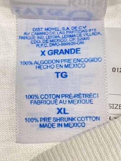 商品画像：Tシャツ/XL/コットン/WHT// 4