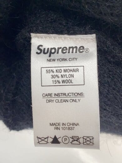 商品画像：ニットキャップ/--/モヘア/BLK/メンズ// 4