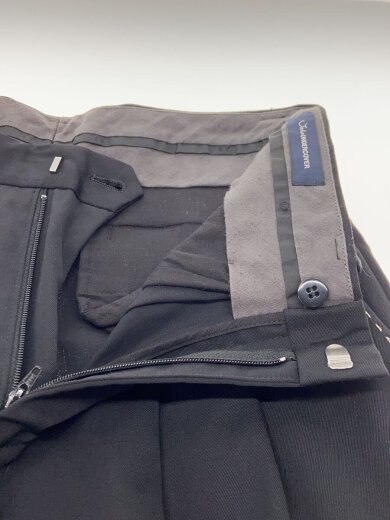 商品画像：スラックスパンツ/1/ステッチ/ウール/BLK/JUS4507 3