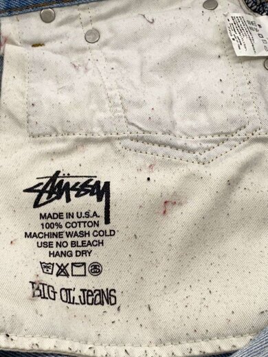 画像：STUSSYBIG OL JEANS/パンツ/34/デニム/IDG6