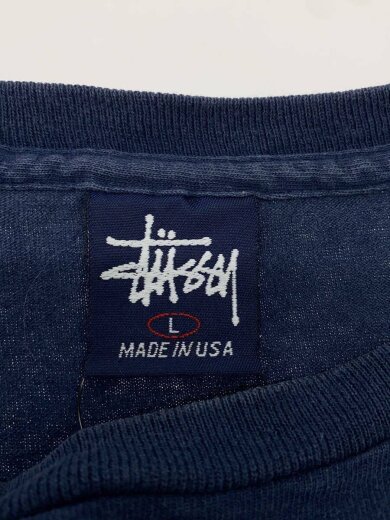 商品画像：Tシャツ/L/OLD/ハイビスカス/シングルステッチ/コットン/NVY 3