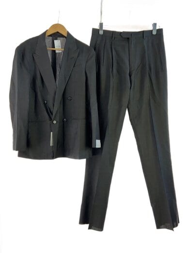 商品画像：BUTTERFLY/ウールシルクリネンメランジ4Bダブルスーツ//48/ウール/GRY/GZC141ZN// 1