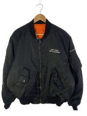 NEW YORK FILM ACADEMY/knox armory/フライトジャケット/--/ナイロン/BLK/