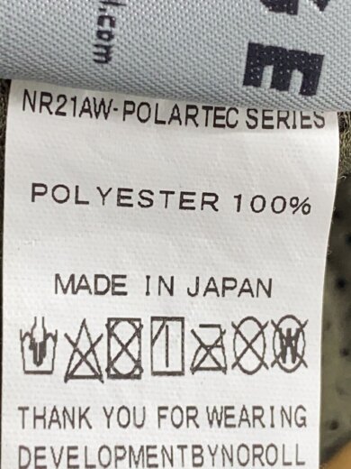 商品画像：フリースジャケット/35/ポリエステル/KHK/無地 4