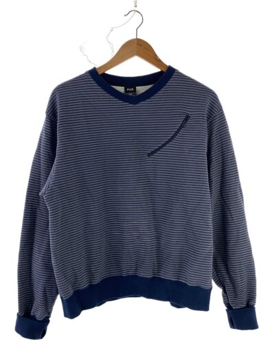 商品画像：HEAVY KANOKO V-NECK P/O/スウェット/S/コットン/マルチカラー/ボーダー 1