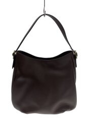 TOUT Y ESTショルダーバッグ/レザー/BRW