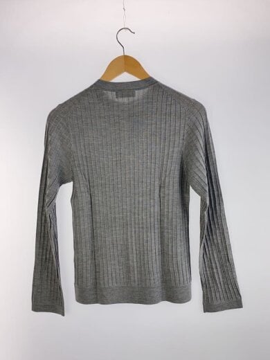 商品画像：カーディガン(薄手)/S/ウール/GRY/13-02-24-02902 2