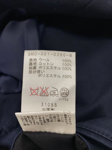 商品画像：コート/M/ウール/NVY/GMO-001-0360-B 4