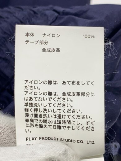 商品画像：Side Line Wide Pants/ワイドパンツ/36/ナイロン/NVY/無地 6