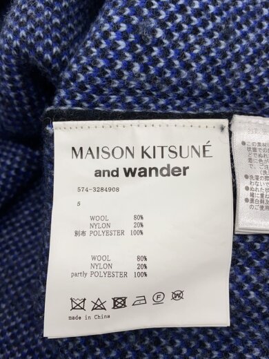 商品画像：ニット・セーター(厚手)/5/ウール/BLK/574-3284908 3