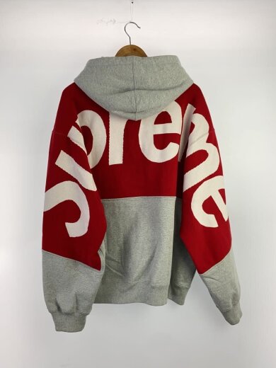 商品画像：21SS/Big Logo Jacquard Hooded Sweatshirt/パーカー/XL/コットン/GRY 2