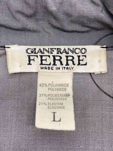 商品画像：プルオーバー長袖シャツ/L/ポリエステル/GRY首周り汚れ有/ 3