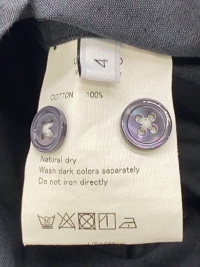 商品画像：ジャケット/4/コットン/BLK 5