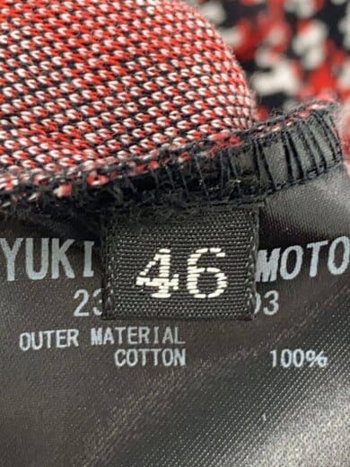 商品画像：ジャケット/46/コットン/RED/232-01-0303 4