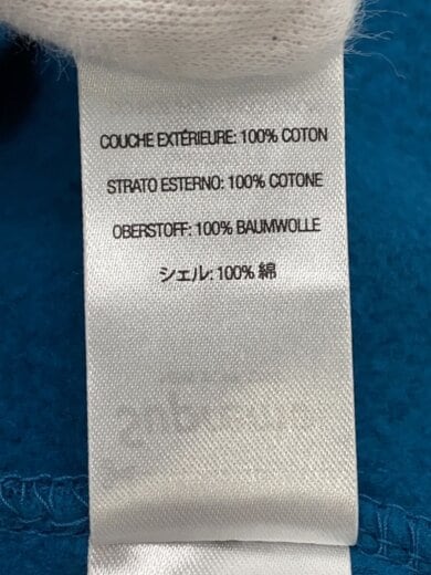 商品画像：23SS/Anti You Hooded Sweatshirt/パーカー/XL/コットン/BLU 4