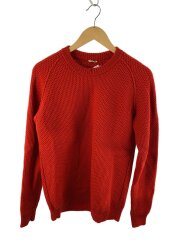 ニット・セーター(厚手)/2/ウール/RED/12F-06001