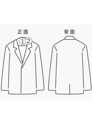 商品画像：ジャケット/L/コットン/BLK/無地 7