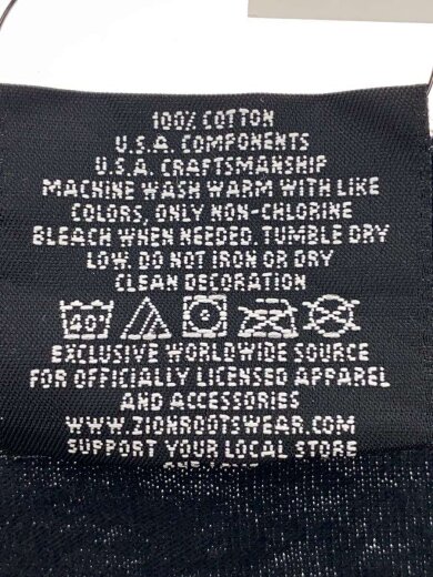 商品画像：Tシャツ/M/コットン/BLK/USA製 4